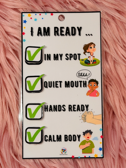 Choose Your Individual Laminated Lanyard Board