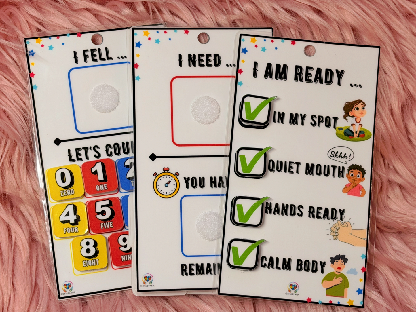 Emotional Regulation Visual Board Set