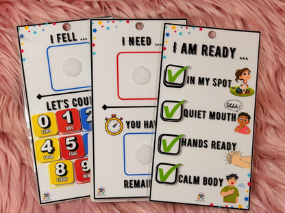 Emotional Regulation Visual Board Set
