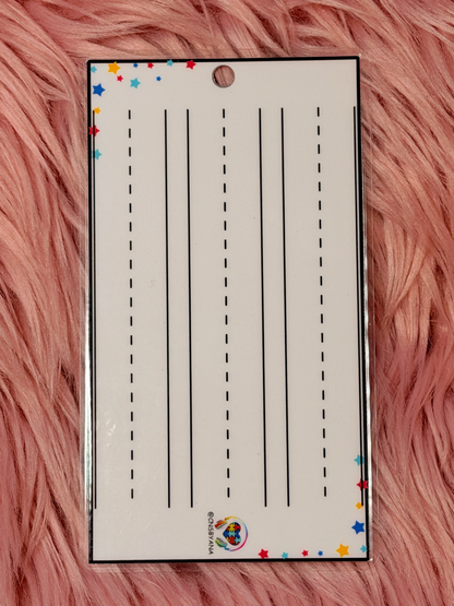 Choose Your Individual Laminated Lanyard Board